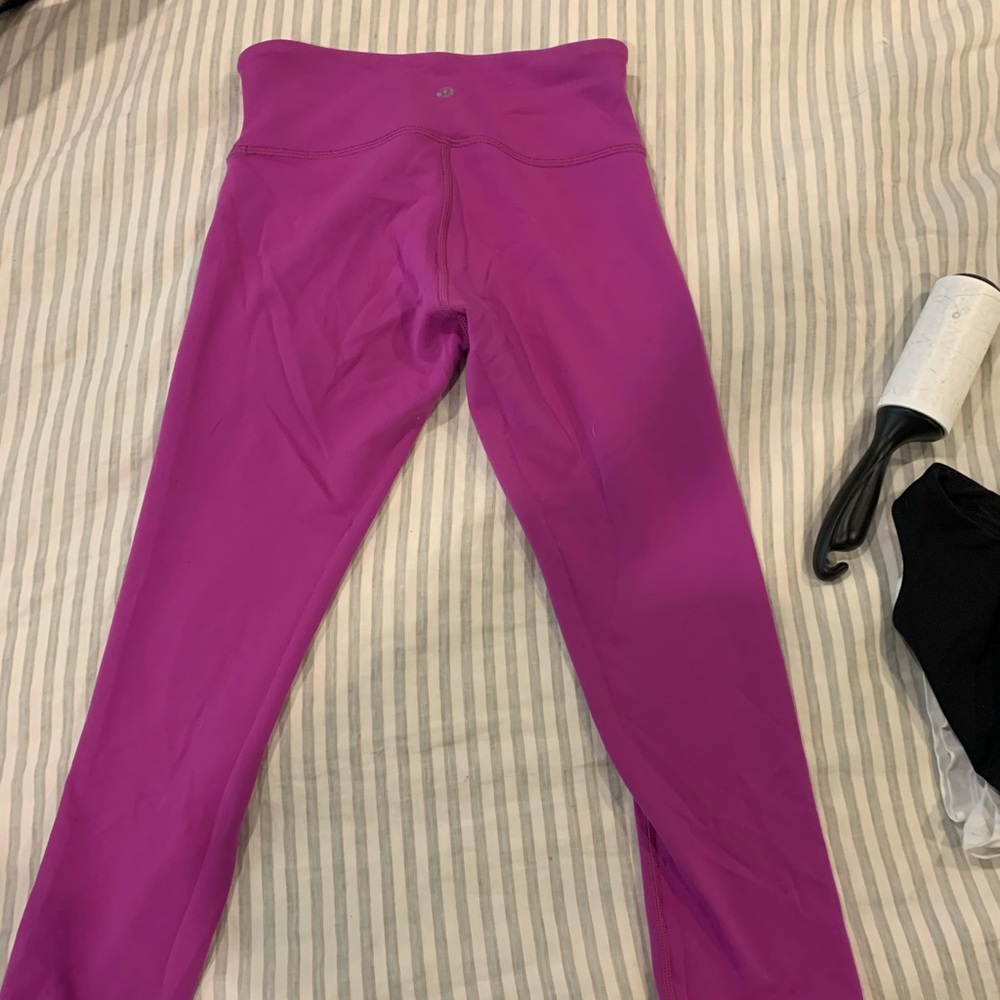 Lululemon reversible wunder unders, sz 4